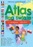 Atlas flag świata z naklejkami