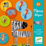 Gra pamięciowa memo Dżungla 30 elementów DJ08159
