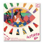 Zestaw artystyczny INSPIRACJE POLINEZJA DJ09372 styl Paula Gauguina